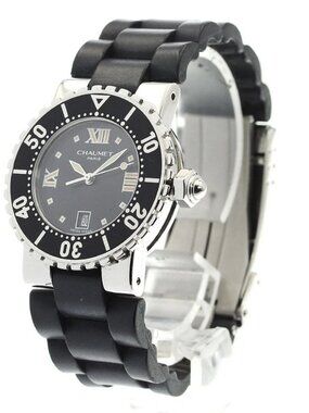 Chaumet Class one W06213-086 Date black Dial Quartz Ladies Watch_916041